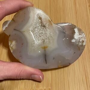Druzy Flower Agate Duck Slab